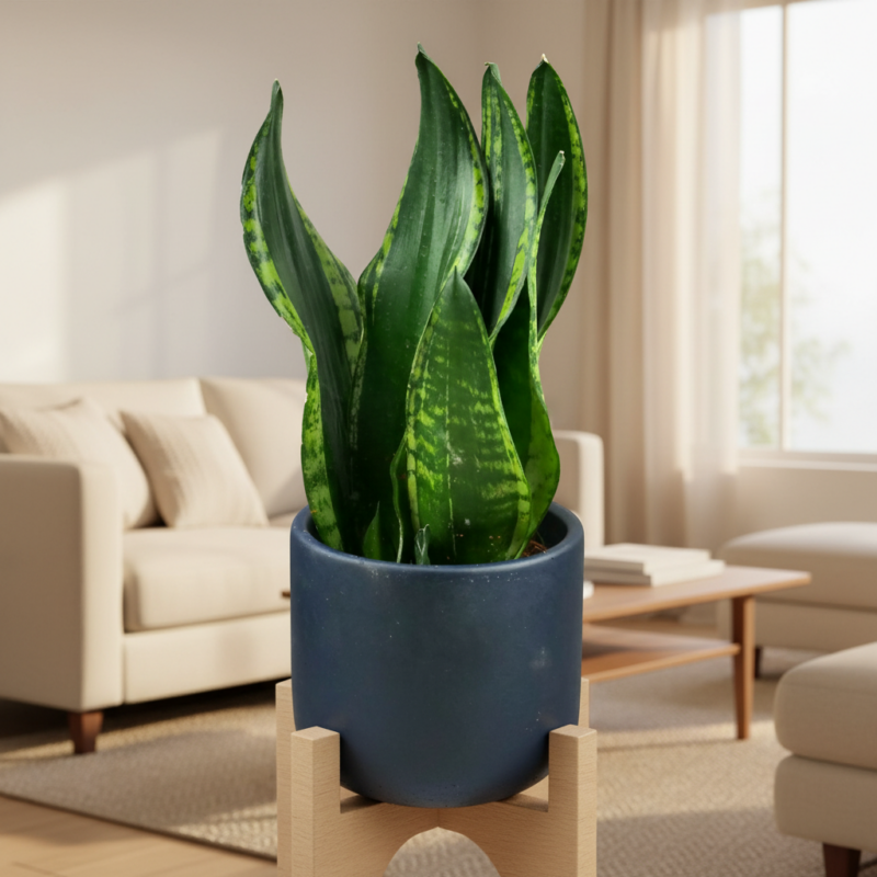 Sansevieria trifasciata 'Grey Stripe' L